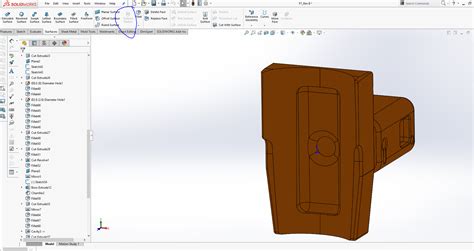 Unable To Flatten The Part In Solidworks 